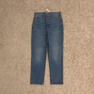 NWT Madewell 'Classic Straight' Jean